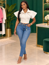 Load image into Gallery viewer, Cropped Barbie Top