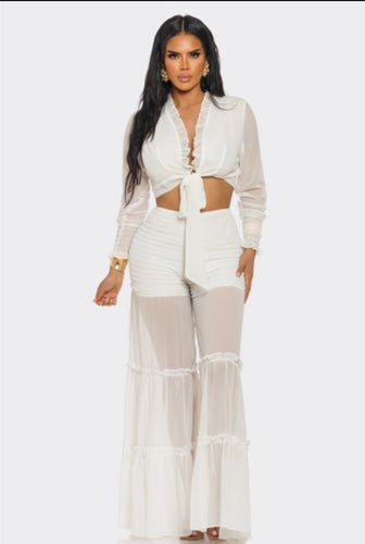 2 Piece Dream Sheer Set