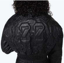 Load image into Gallery viewer, PU Leather Bomber
