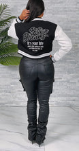 Load image into Gallery viewer, Leather and Wool Varsity Jacket